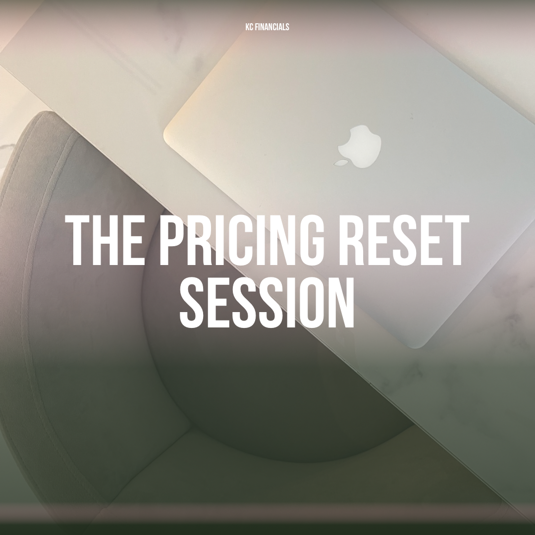 The Pricing Reset Session – Live Online