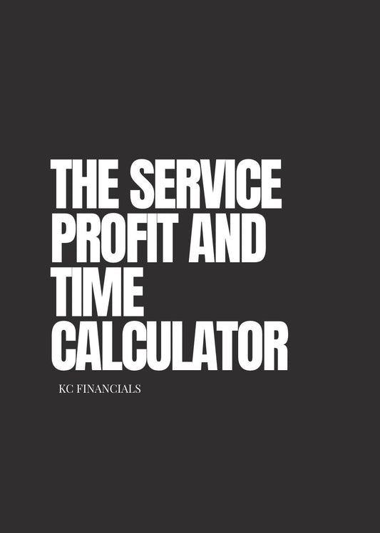 Service Profit and Time Calculator