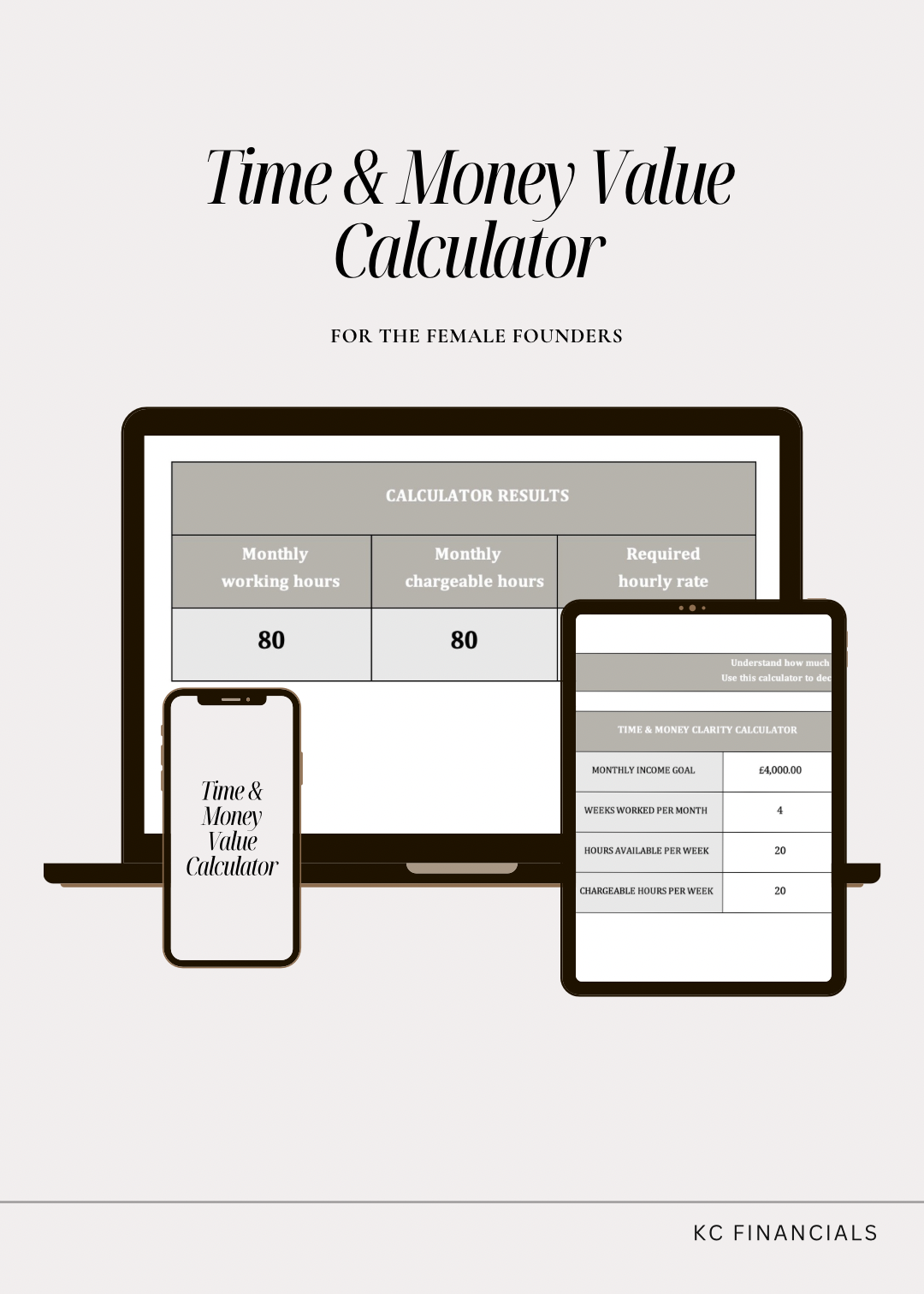 Time and Money Clarity Calculator