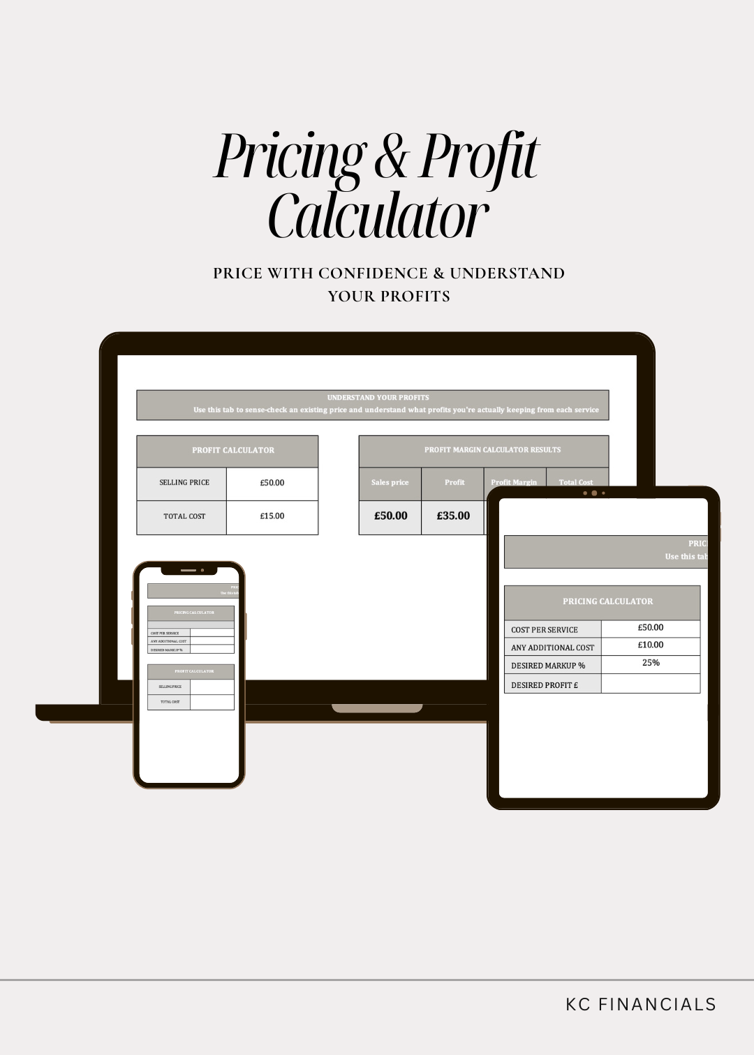 Simple Pricing & Profit Calculator