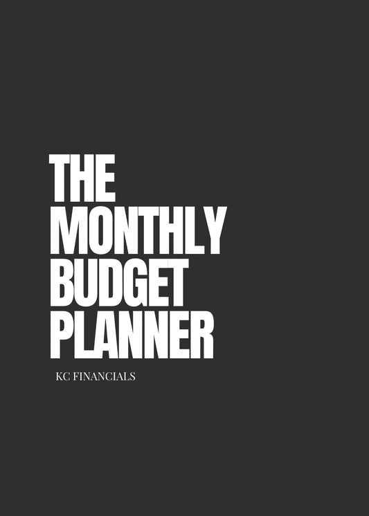 Monthly Budget Planner Spreadsheet
