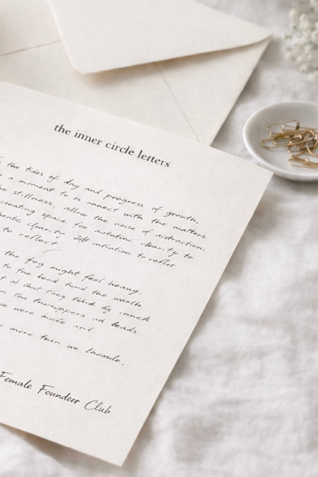 The Inner Circle Letter - UK only