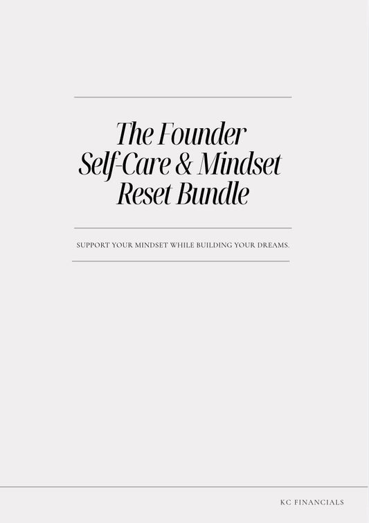 The Founder Self-Care & Mindset Reset Bundle