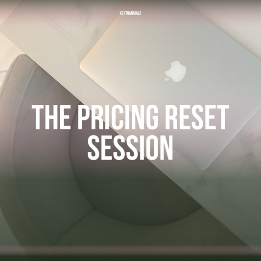 The Pricing Reset Session – Live Online